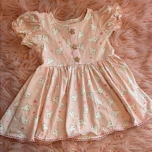 Pink Ghost Kids Dress/tunic